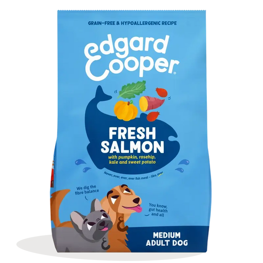 Edgard & Cooper Medium Adult Dog Food With Fresh Salmon , 2.5 kg