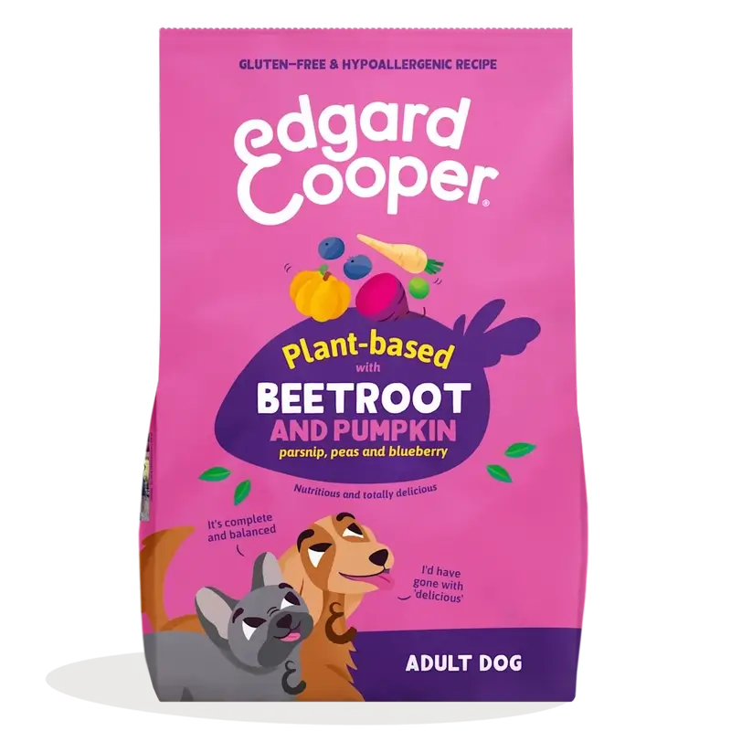 Edgard & Cooper Medium Adult Croquettes pour chiens à la betterave et au potiron, 7 kg