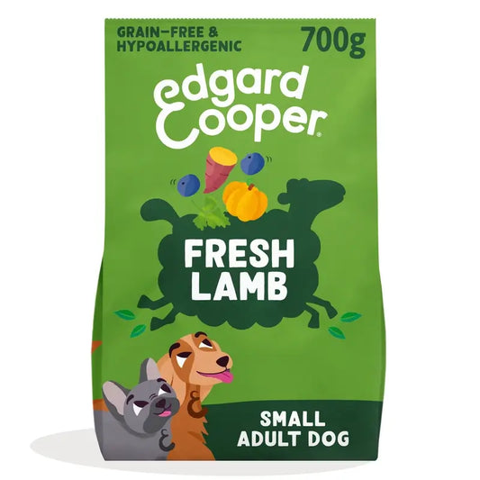 Edgard & Cooper Croquettes pour chiens miniatures adultes avec agneau frais, 0,7 kg
