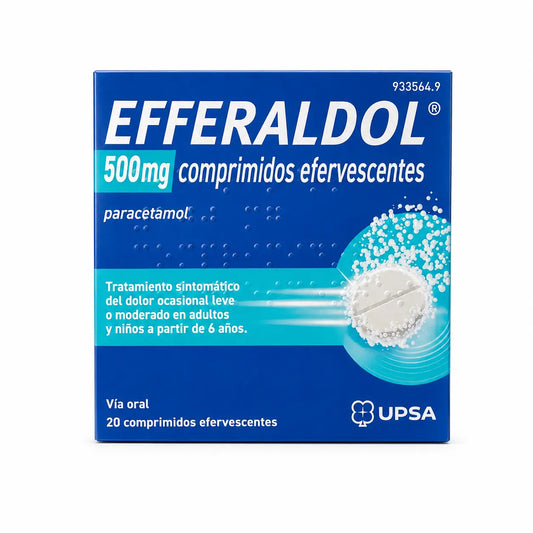 Efferalgan Soulagement de la Douleur 20 Comprimés Effervescents
