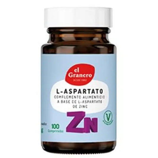 El Granero L-Zinc Aspartate 100 Tablets
