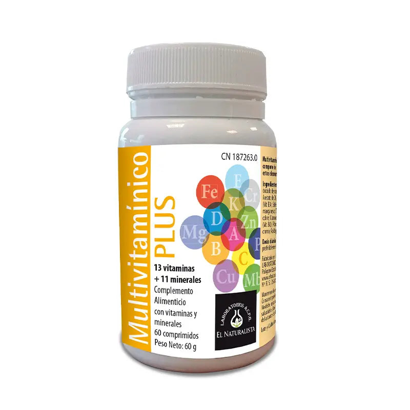 El Naturalista Multivitamin Plus 60 Tablets