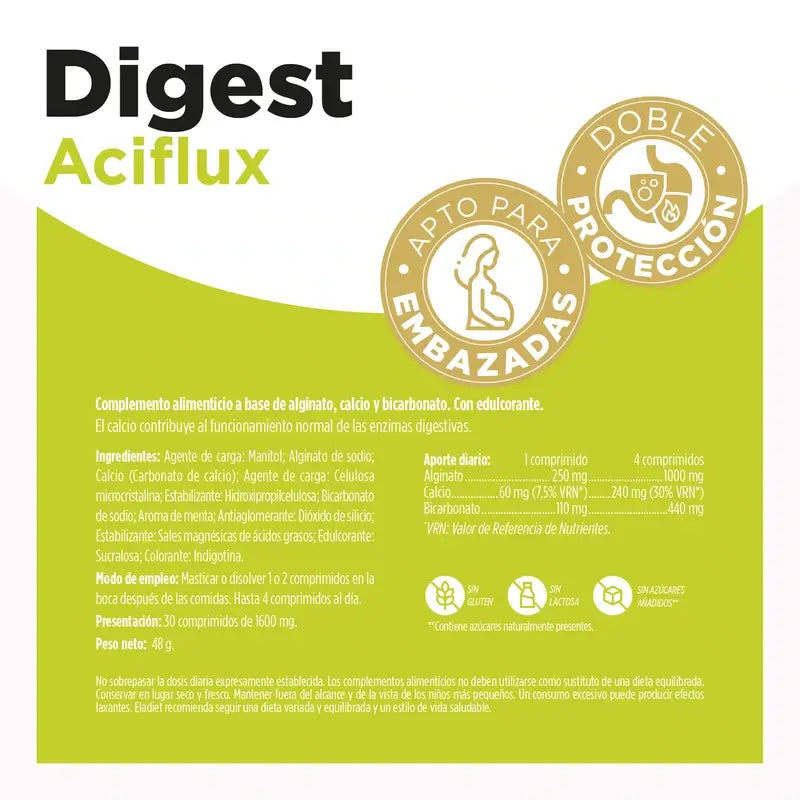 Eladiet Digest Aciflux Protect, 30 comprimés