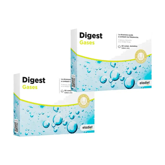 Eladiet Digest Gases (Aero), lot de 2 x 60 comprimés