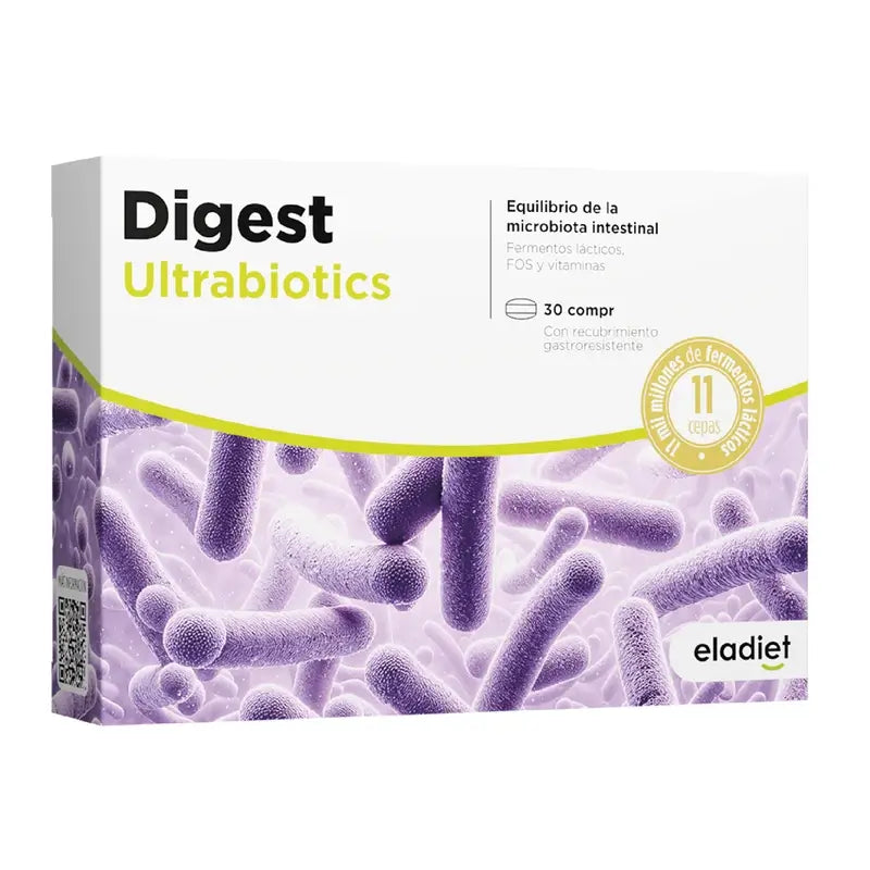 Eladiet Digest UltraBiotics, 30 comprimés