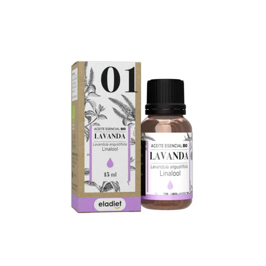 Eladiet Huile Essentielle de Lavande Bio, , 15 ml