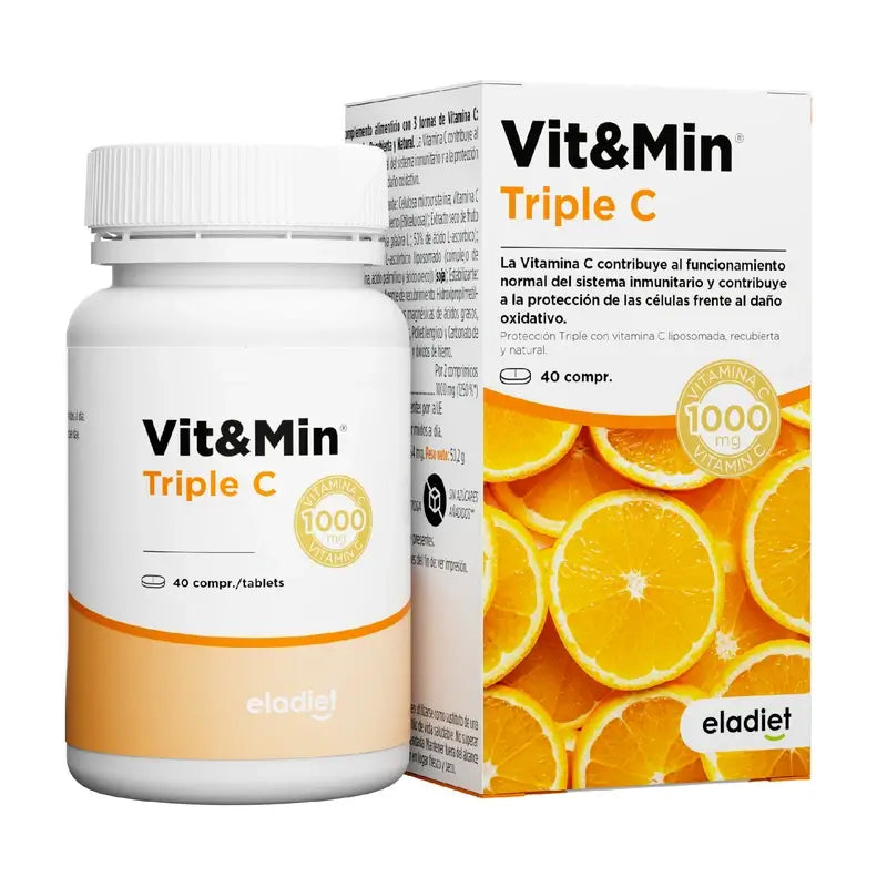 Eladiet Triple C Vit. C Liposomada 40 comprimés