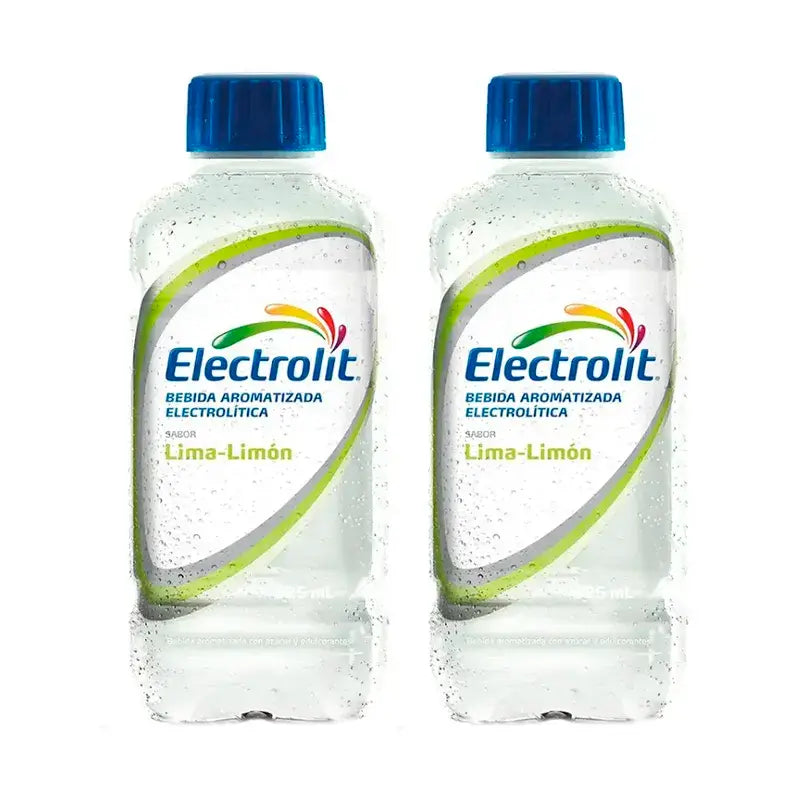 Boisson électrolytique Electrolit citron-citron vert, paquet de 2 x 625 ml
