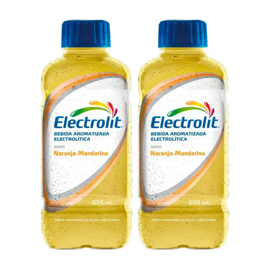 Boisson électrolytique Electrolit Orange-Tangerine, paquet de 2 x 625 ml
