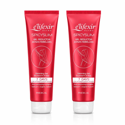 Elifexir Spicyslim Gel brûleur de graisse ultra-intensif 150Ml, pack 2
