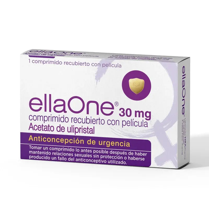 Ellaone 30 mg Contraceptif d'urgence 1 comprimé