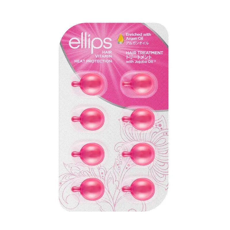 Ellips Vitamin Hair Vitamin Argan Oil Rose Treatment , 8 capsules