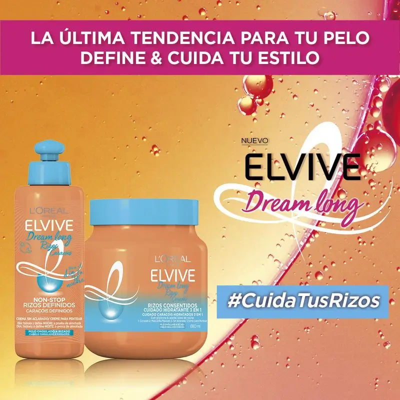 L'Oréal Paris Elvive Dream Long Non-Stop Non-Stop Styling Cream Boucles définies
