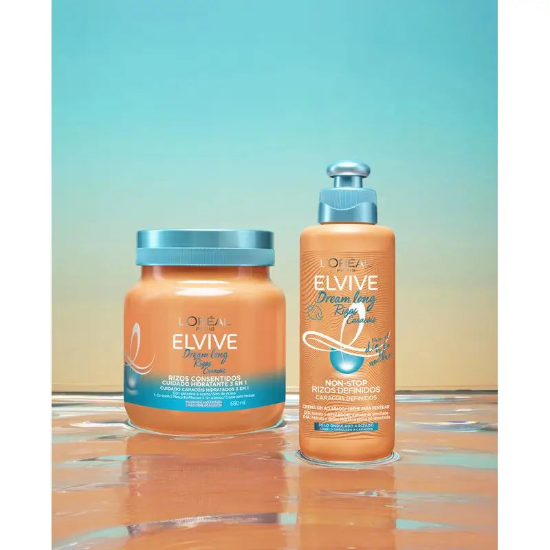 L'Oréal Paris Elvive Dream Long Curls Pampered Curls 3 In 1 Masque de soin hydratant