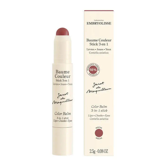 Embryolisse Baume Couleur Stick 3-En-1 Moka, 2,5 gr