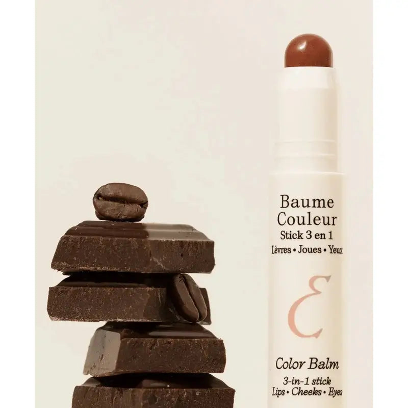 Embryolisse Baume Couleur Stick 3-En-1 Moka, 2,5 gr