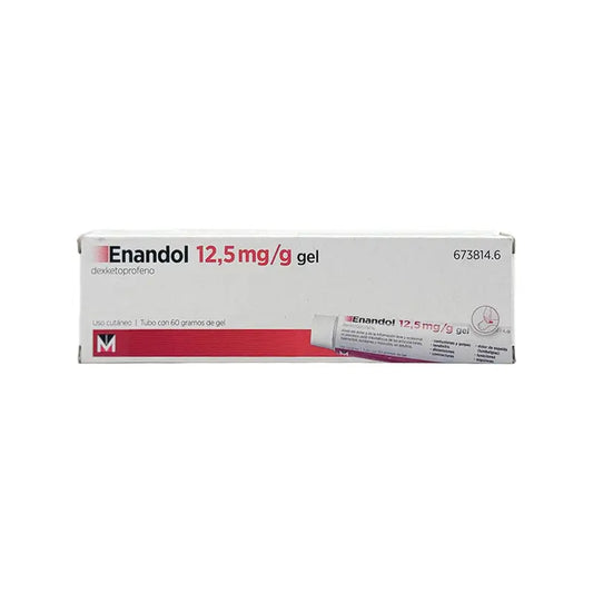 Enandol 12,5 Mg/G Gel pour la peau, 60 grammes