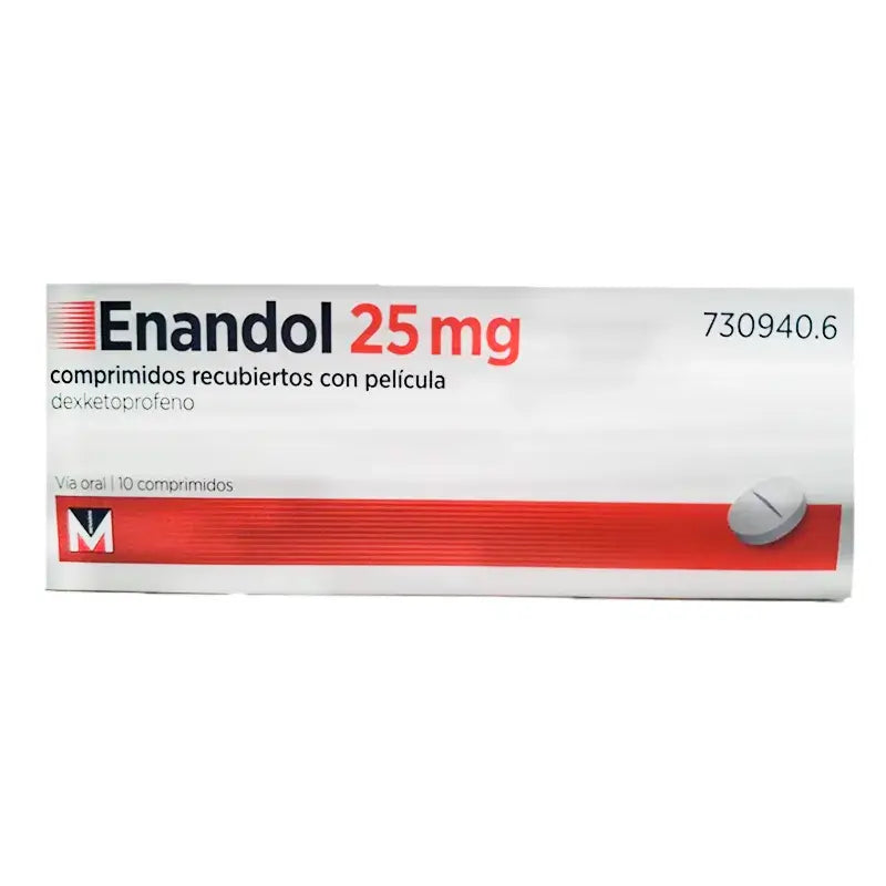 Enandol 25 mg, 10 Comprimés