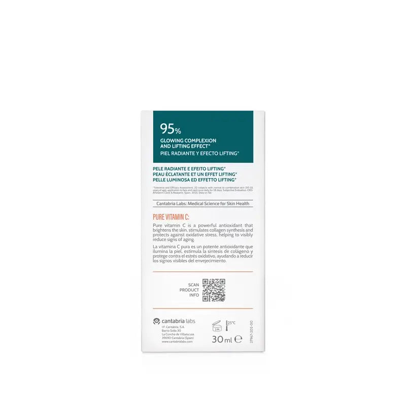 Endocare Sérum antioxydant à la vitamine C éclat C20%, 30 ml