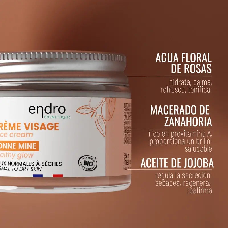 Endro Cosmetiques Illuminating Face Cream 50Ml.