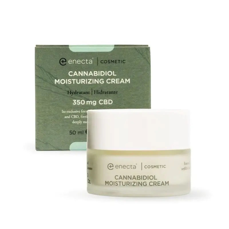 Enecta Crema Facial Hidratante Con CBD 350 Mg De Cannabidiol , 50 ml