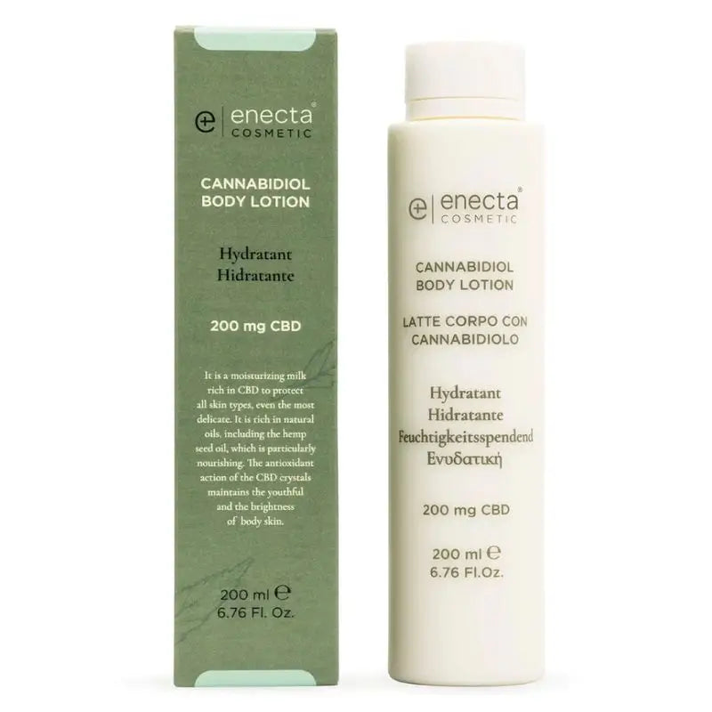 Enecta Body Lotion With CBD 200 Mg Cannabidiol , 200 ml