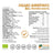 Energy Feelings Organic Aminopower 80% Neutre 500Gr. Eco Vegan Sg