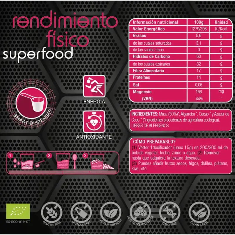 Energie Sentiments Performance Physique 750Gr. Eco Vegan Sg