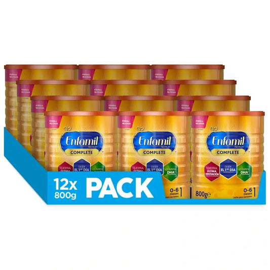 Enfamil Complete 1 Lait de démarrage, 12 X 800g