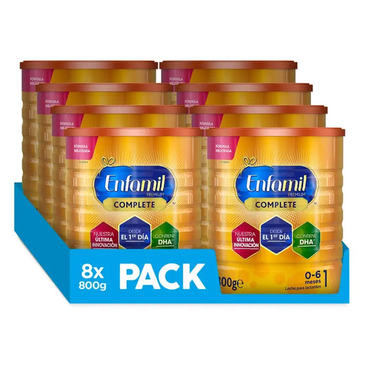 Enfamil Complete 1 Lait de démarrage, 8 X 800g