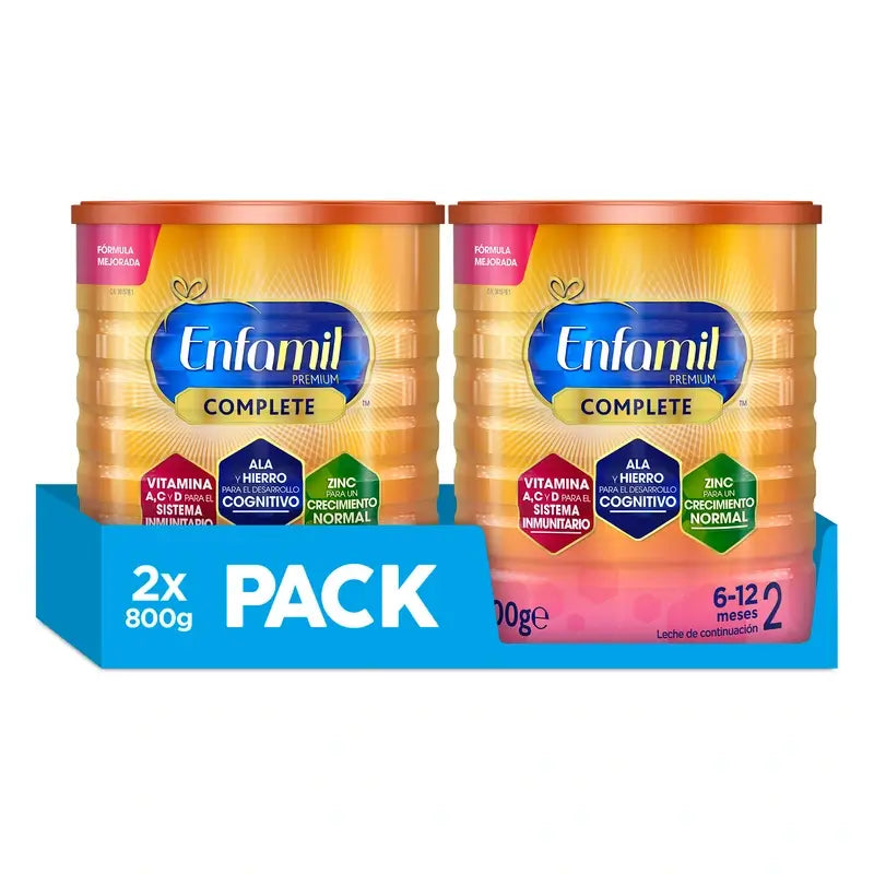 Enfamil Complete 2 lait maternisé, 2 x 800g