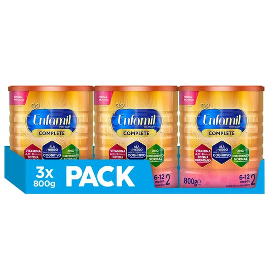 Enfamil Complete 2 lait maternisé, 3 x 800g