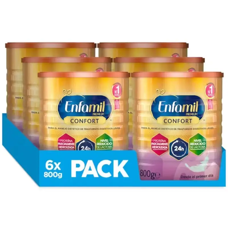 Enfamil Confort, Pack 6 X 800 Gr