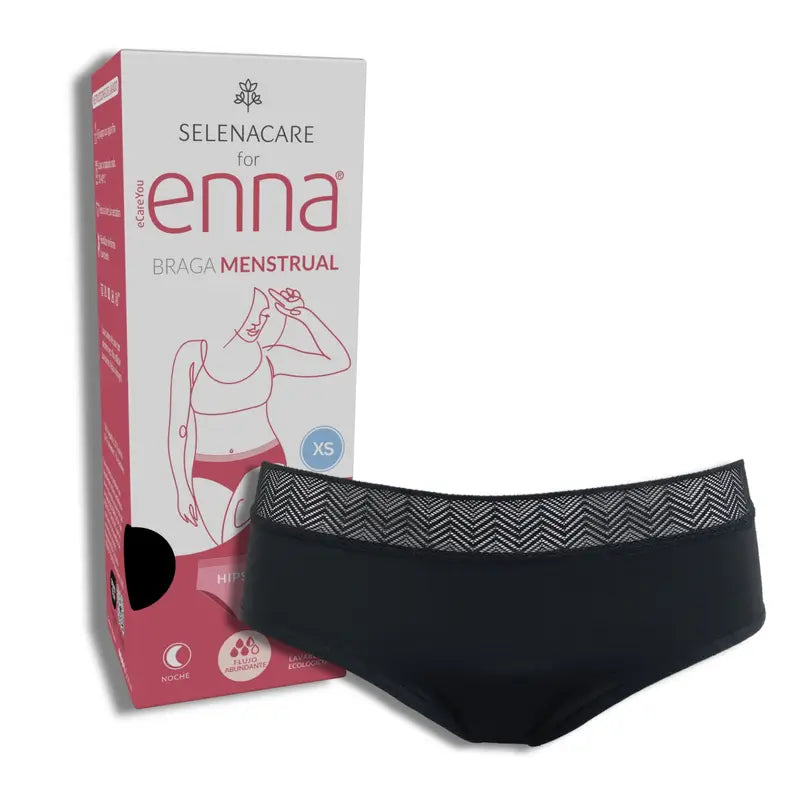 Enna Menstrual Panty Modern Hipster - Heavy Flow, Taille XS