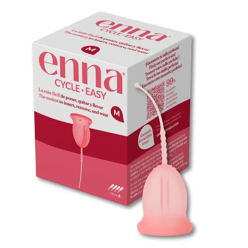 Enna Cycle Easy Coupe Menstruelle Taille M, 1 Coupe
