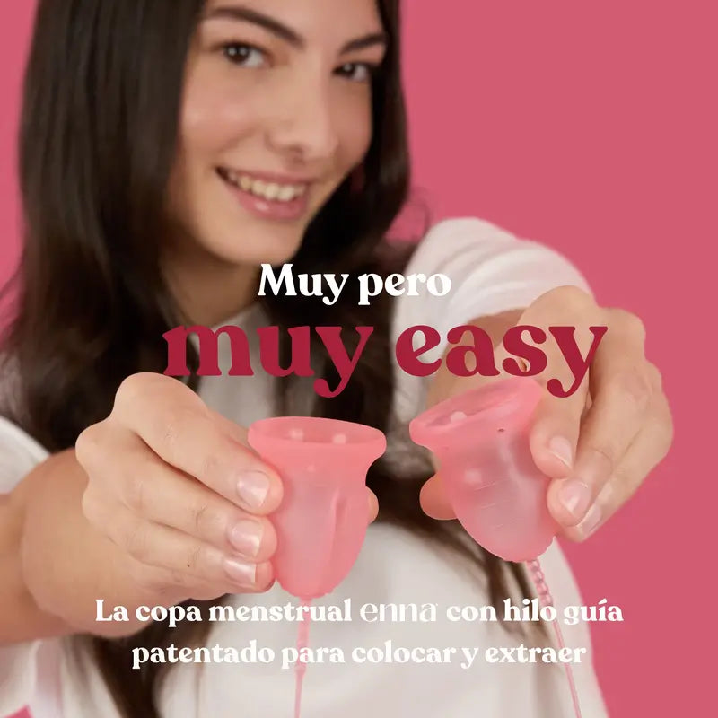 Enna Cycle Easy Coupe Menstruelle Taille S, 2 coupes + boîte stérilisée