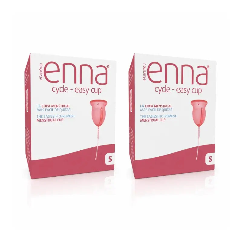 Enna Cycle Easy Coupe Menstruelle Taille S, Pack 2 PCs