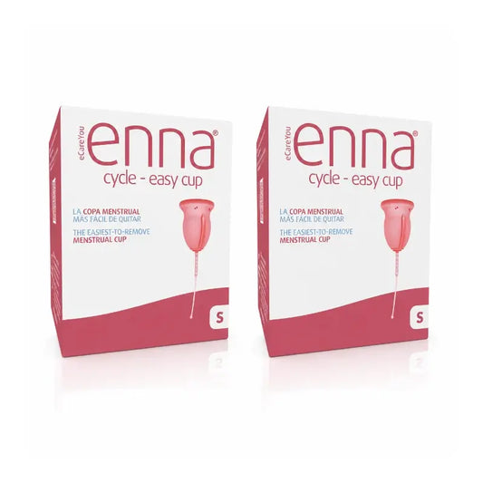 Enna Cycle Easy Coupe Menstruelle Taille S, Pack 2 PCs
