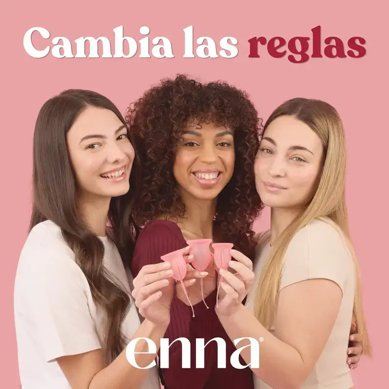 Coupe menstruelle Enna Cycle Original sans applicateur, taille M, paquet de 2 unités