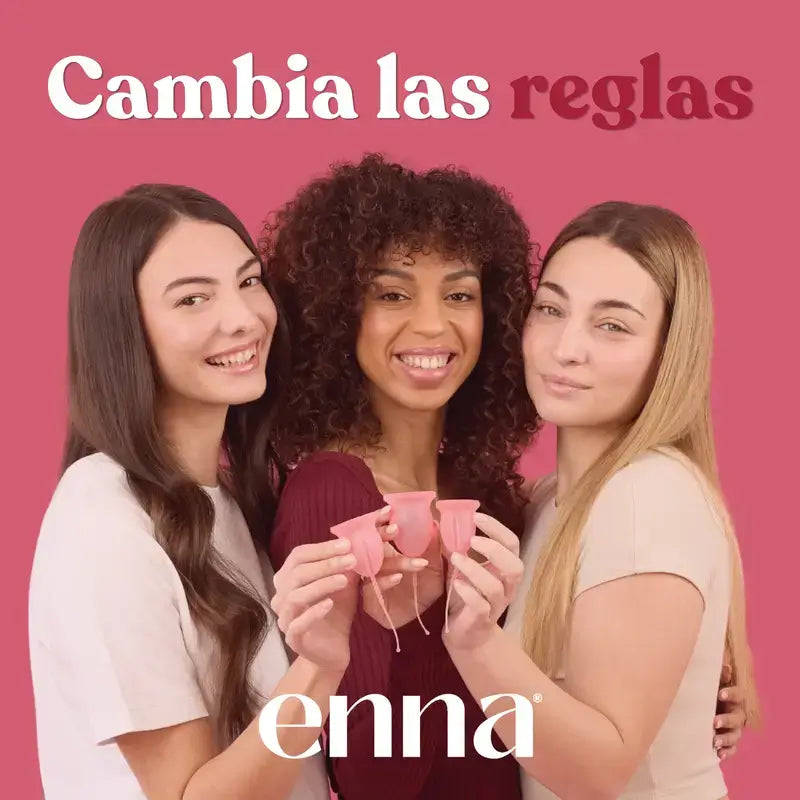Enna Cycle Starter kit Menstrual Cup, Pack 2 pcs.