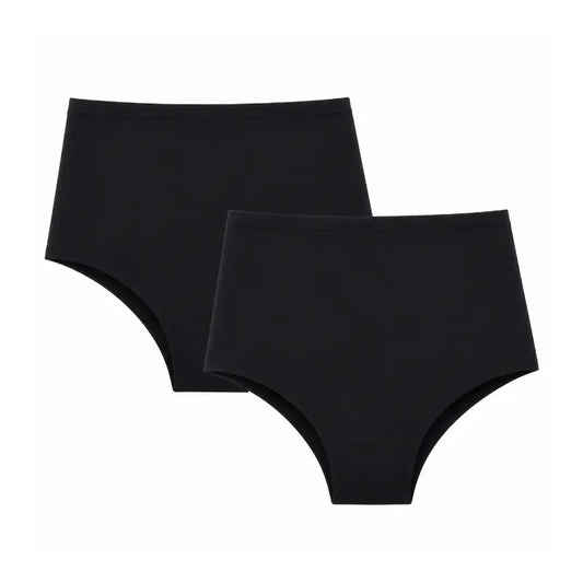 Enna Incontinence Femmes Taille Haute 40 Ml Absorption, Taille 2XL, Noir Pack 2 PCs