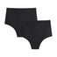 Enna Incontinence Femmes Taille Haute 40 Ml, Taille M, Noir Pack 2 unités