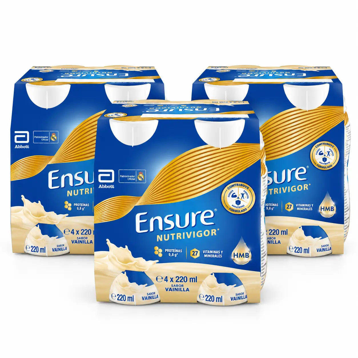 Ensure Nutrivigor Milkshake à la vanille, paquet de 12x220 ml