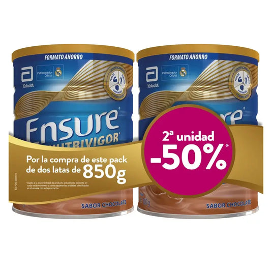 Ensure Nutrivigor Chocolat 2 x 850 g, 1 700 grammes