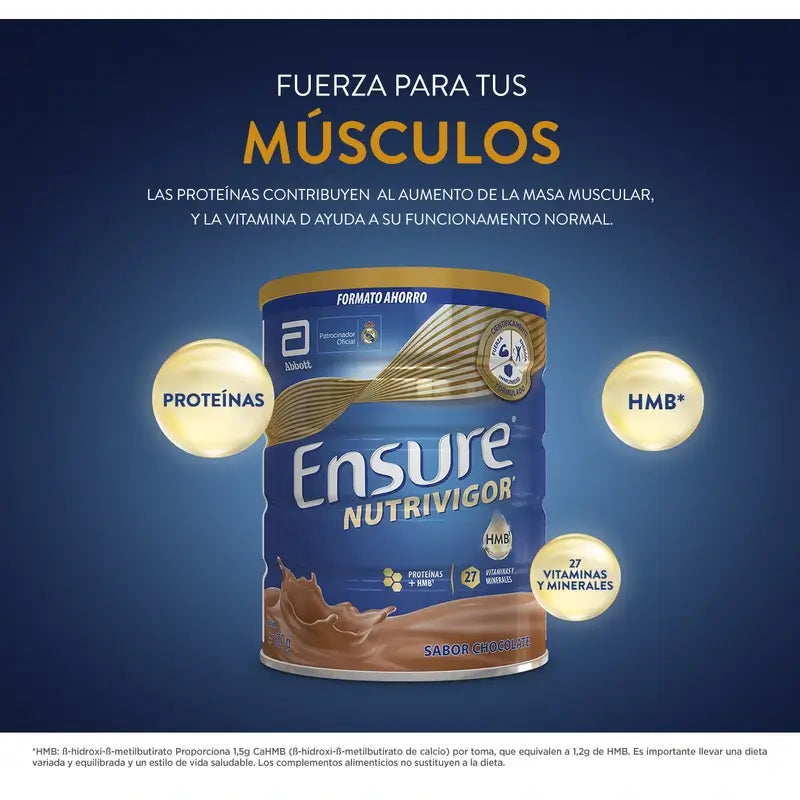 Ensure Nutrivigor Chocolat 2 x 850 g, 1 700 grammes