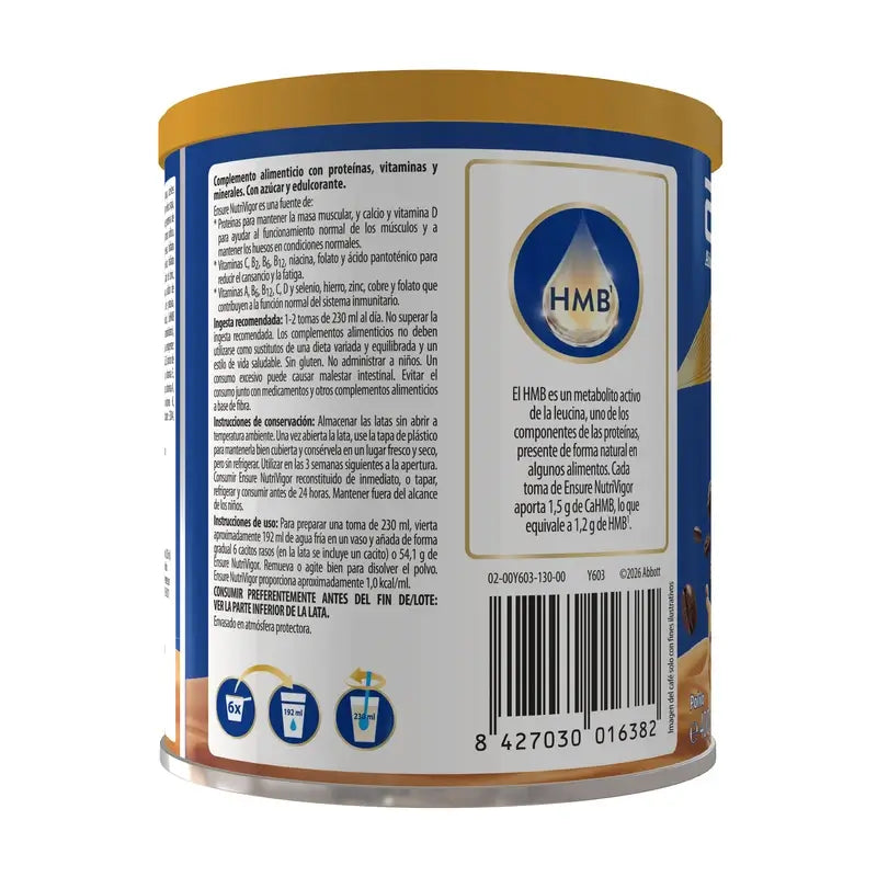 Ensure Nutrivigor, saveur café, 400 grammes