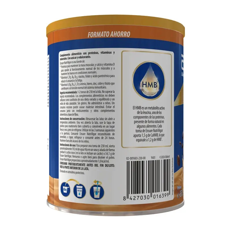 Ensure  Nutrivigor Saveur Café, 850 grammes
