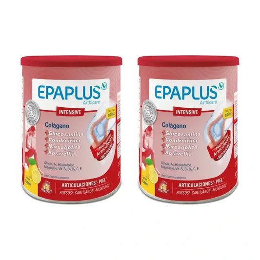 Epaplus Arthicare Collagène Intensif Goût Citron, 2X284 Gr