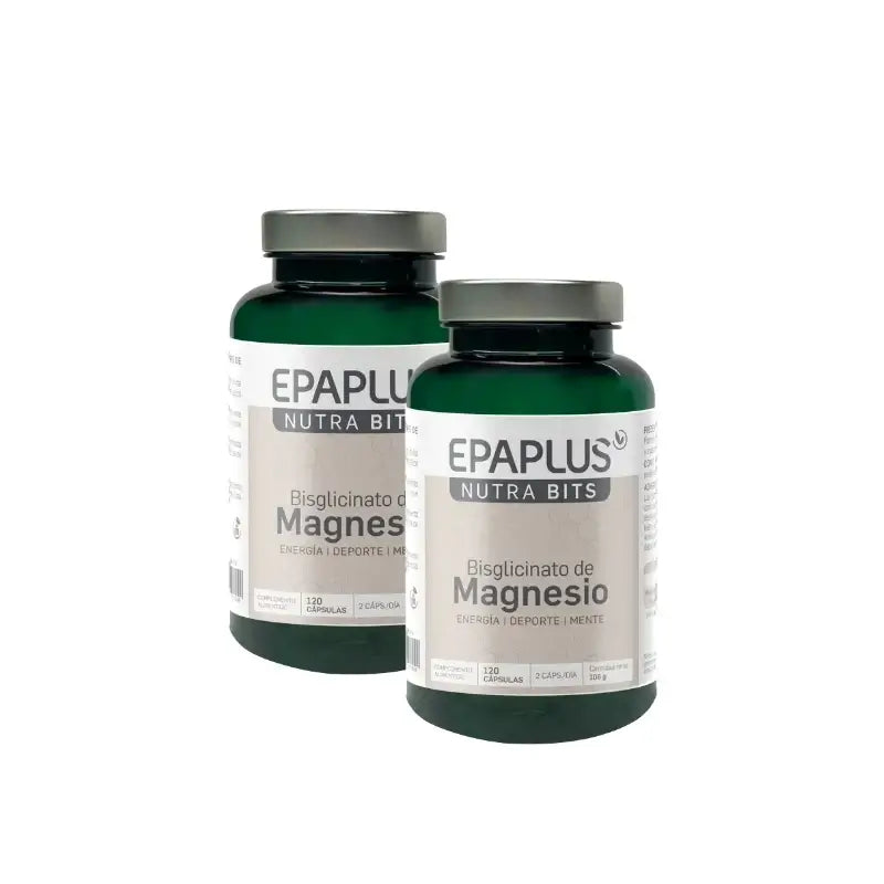 Epaplus Nutrabits Magnésium, 120 gélules, lot de 2