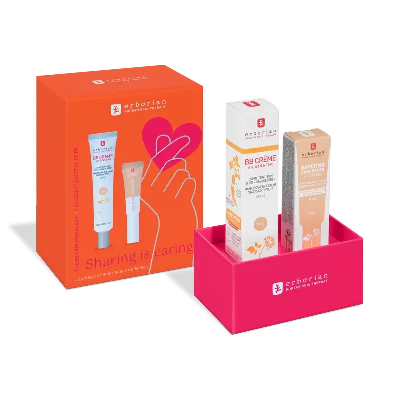 Erborian Kit Bb Crème X Super Bb Concealer - Teinte dorée